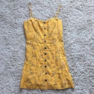 yellow summer dress